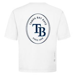 Tampa Bay Rays Levelwear Signet Oversized Luxe Signature Knit T-Shirt Discount