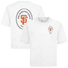 San Francisco Giants Levelwear Register Oversized Luxe Signature Knit T-Shirt Discount