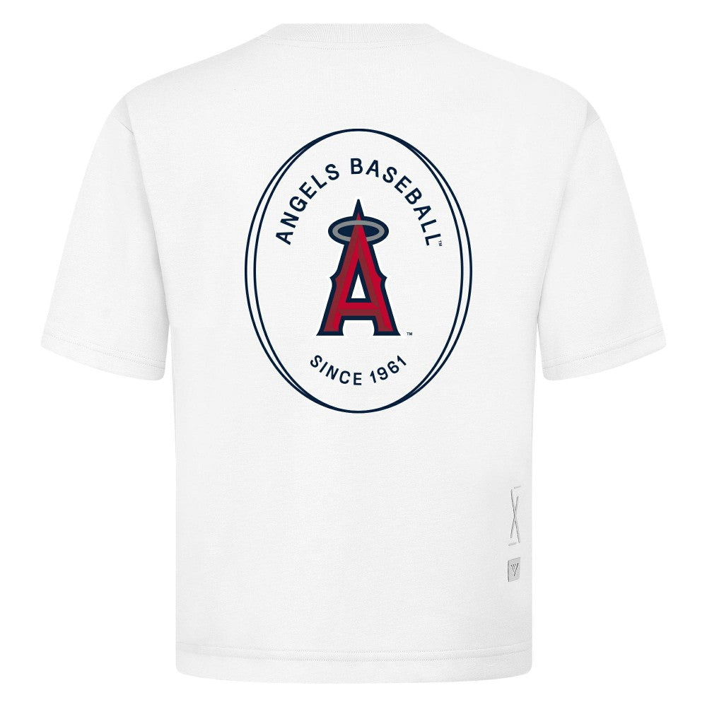 Los Angeles Angels Levelwear Register Oversized Luxe Signature Knit T-Shirt Online