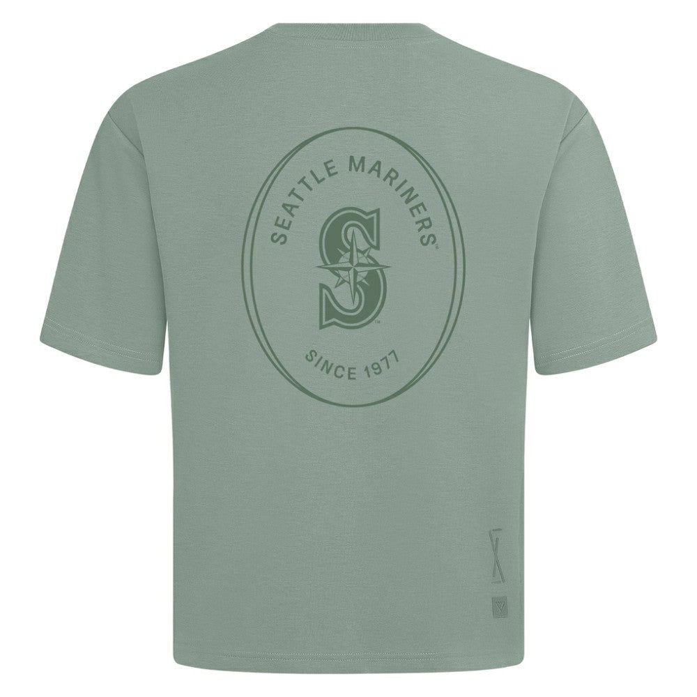 Seattle Mariners Levelwear Register Oversized Luxe Signature Knit T-Shirt Near Me