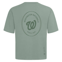 Washington Nationals Levelwear Register Oversized Luxe Signature Knit T-Shirt Near Me