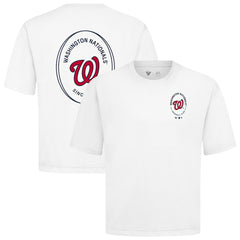 Washington Nationals Levelwear Register Oversized Luxe Signature Knit T-Shirt Sale