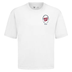 Washington Nationals Levelwear Register Oversized Luxe Signature Knit T-Shirt Sale