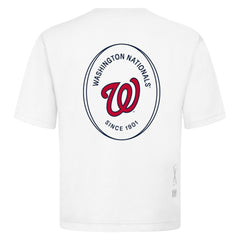 Washington Nationals Levelwear Register Oversized Luxe Signature Knit T-Shirt Sale
