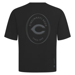 Cincinnati Reds Levelwear Register Oversized Luxe Signature Knit T-Shirt Outlet