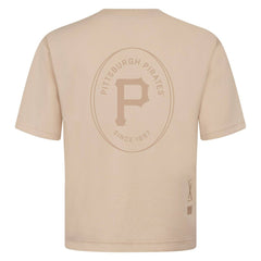 Pittsburgh Pirates Levelwear Register Oversized Luxe Signature Knit T-Shirt Near Me