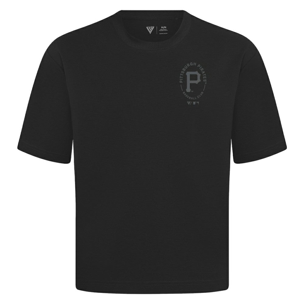 Pittsburgh Pirates Levelwear Register Oversized Luxe Signature Knit T-Shirt Discount