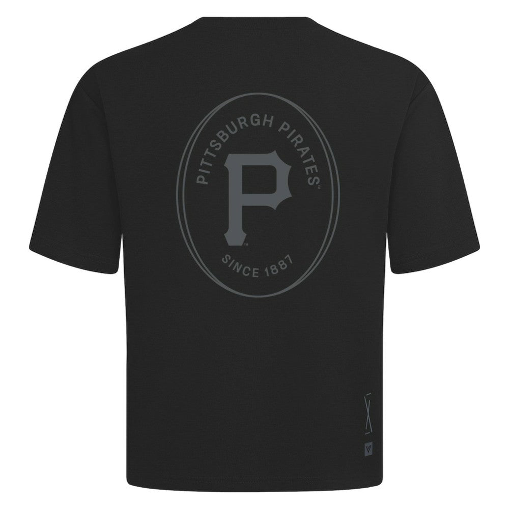 Pittsburgh Pirates Levelwear Register Oversized Luxe Signature Knit T-Shirt Discount