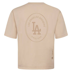 Los Angeles Dodgers Levelwear Register Oversized Luxe Signature Knit T-Shirt Discount