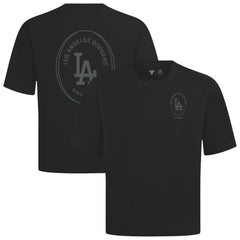 Los Angeles Dodgers Levelwear Register Oversized Luxe Signature Knit T-Shirt Discount