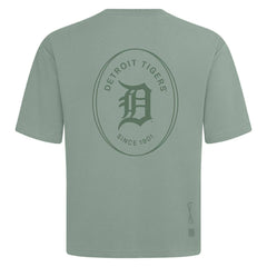 Detroit Tigers Levelwear Register Oversized Luxe Signature Knit T-Shirt Discount