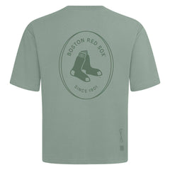 Boston Red Sox Levelwear Register Oversized Luxe Signature Knit T-Shirt Sale