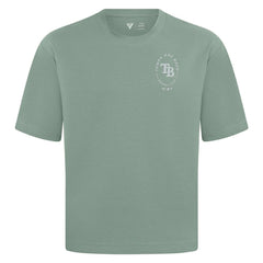 Tampa Bay Rays Levelwear Register Oversized Luxe Signature Knit T-Shirt for sale