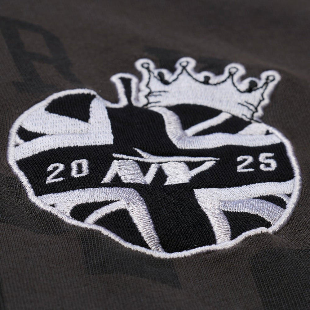New York Jets Jets In London Downtown Collection Premium T-Shirt - Black - Mitchell & Ness