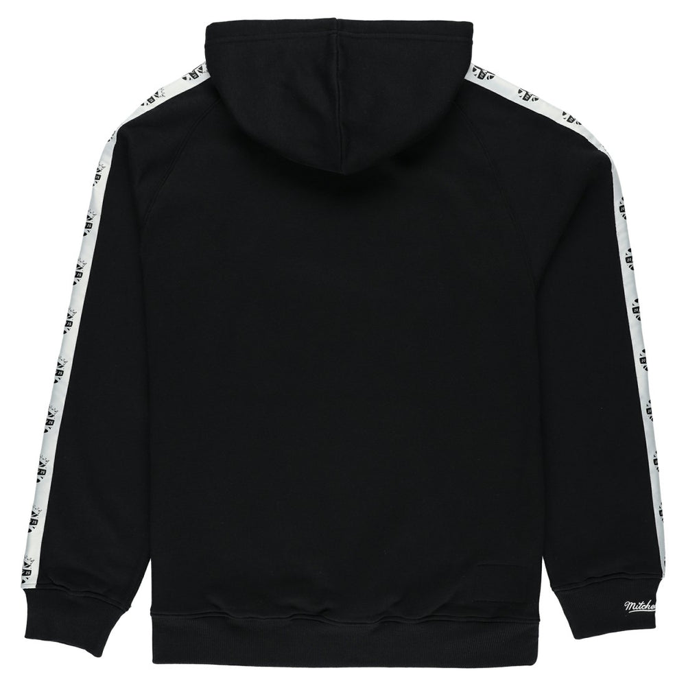 New York Jets In London Big Logo Raglan Hoodie - Black - Mitchell & Ness
