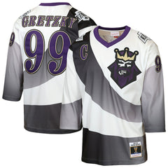 Wayne Gretzky Los Angeles Kings Mitchell & Ness Youth 1995/96 Power Play Throwback Alternate Player Jersey with Captain Patch - White | NHL near me
