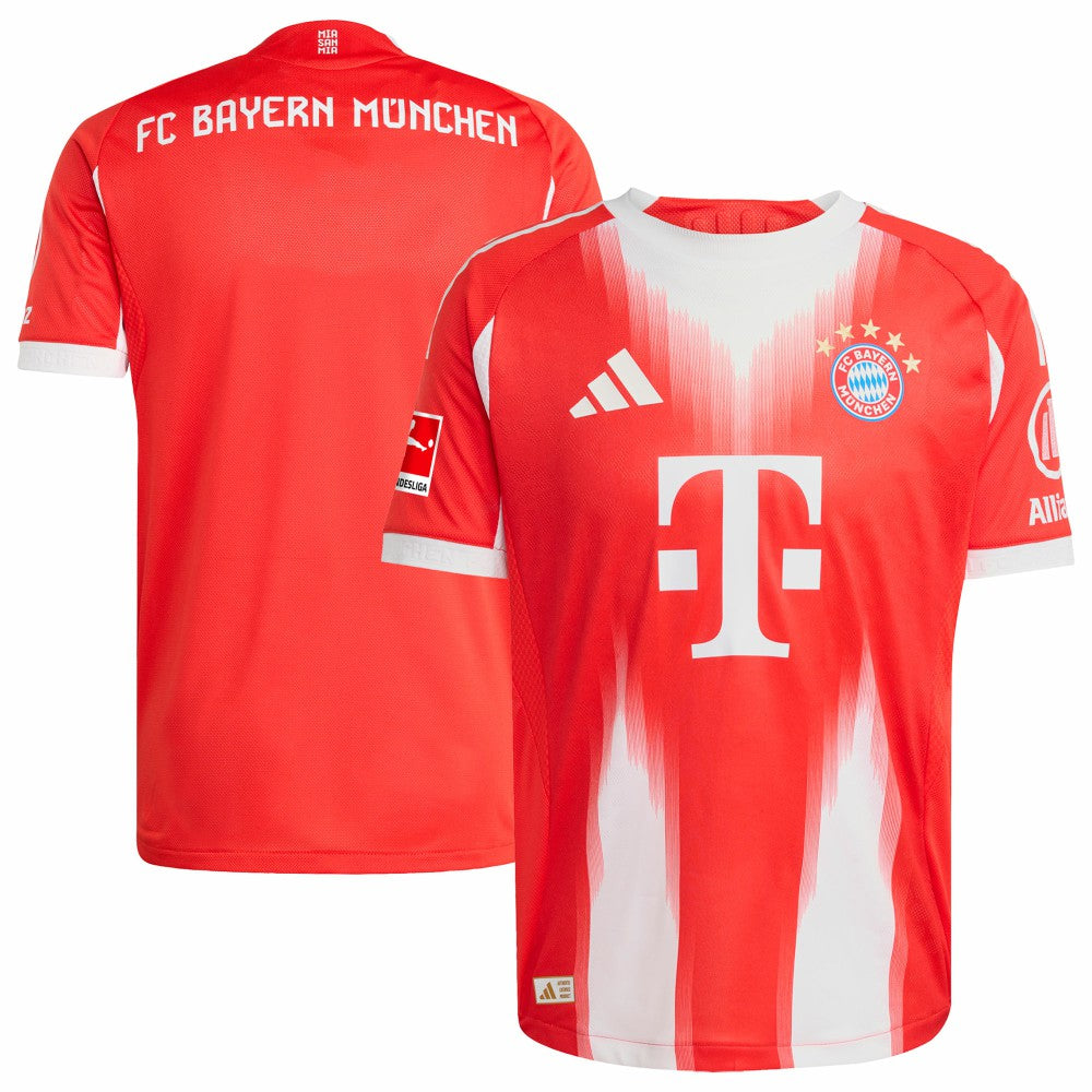 Adidas - Bayern Munich 2025/26 Home Jersey - Red