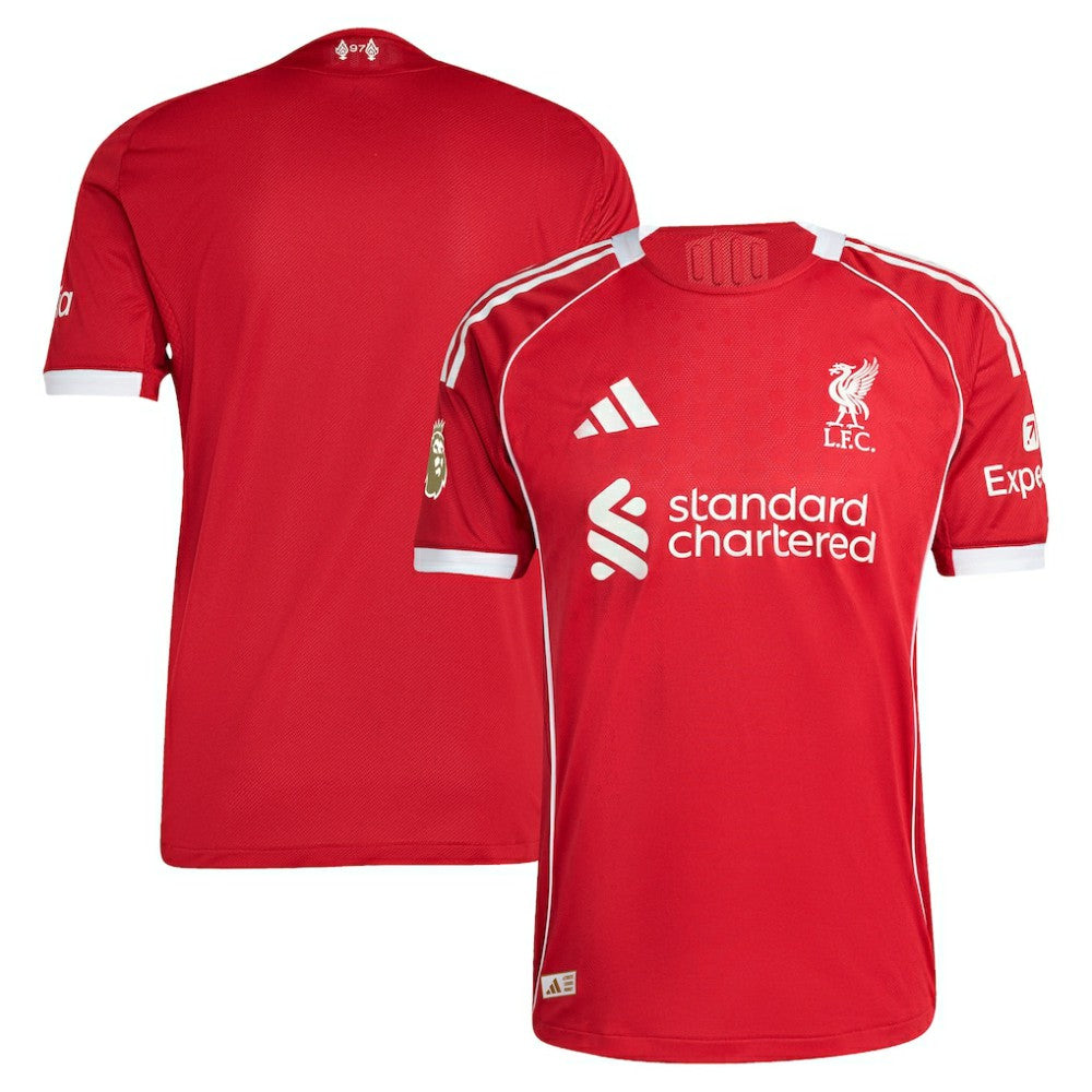Adidas - Liverpool 2025/26 Home Jersey - Red