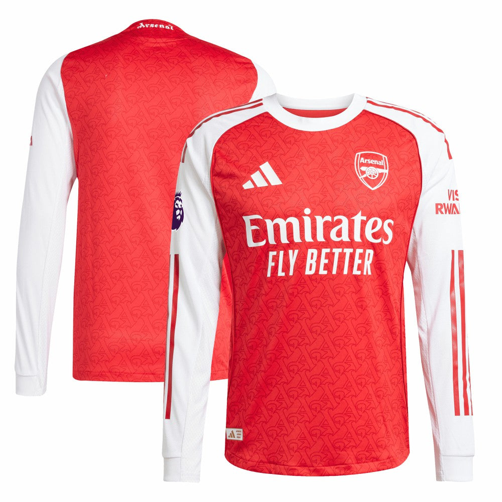 Adidas - Arsenal 2025/26 Home Long Sleeve Jersey - Red
