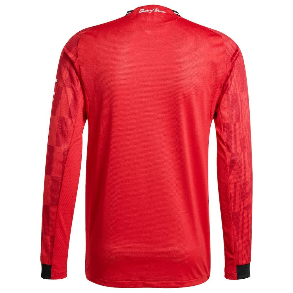 Adidas - Manchester United Home 2025/26 Player Long Sleeve Jersey - Red