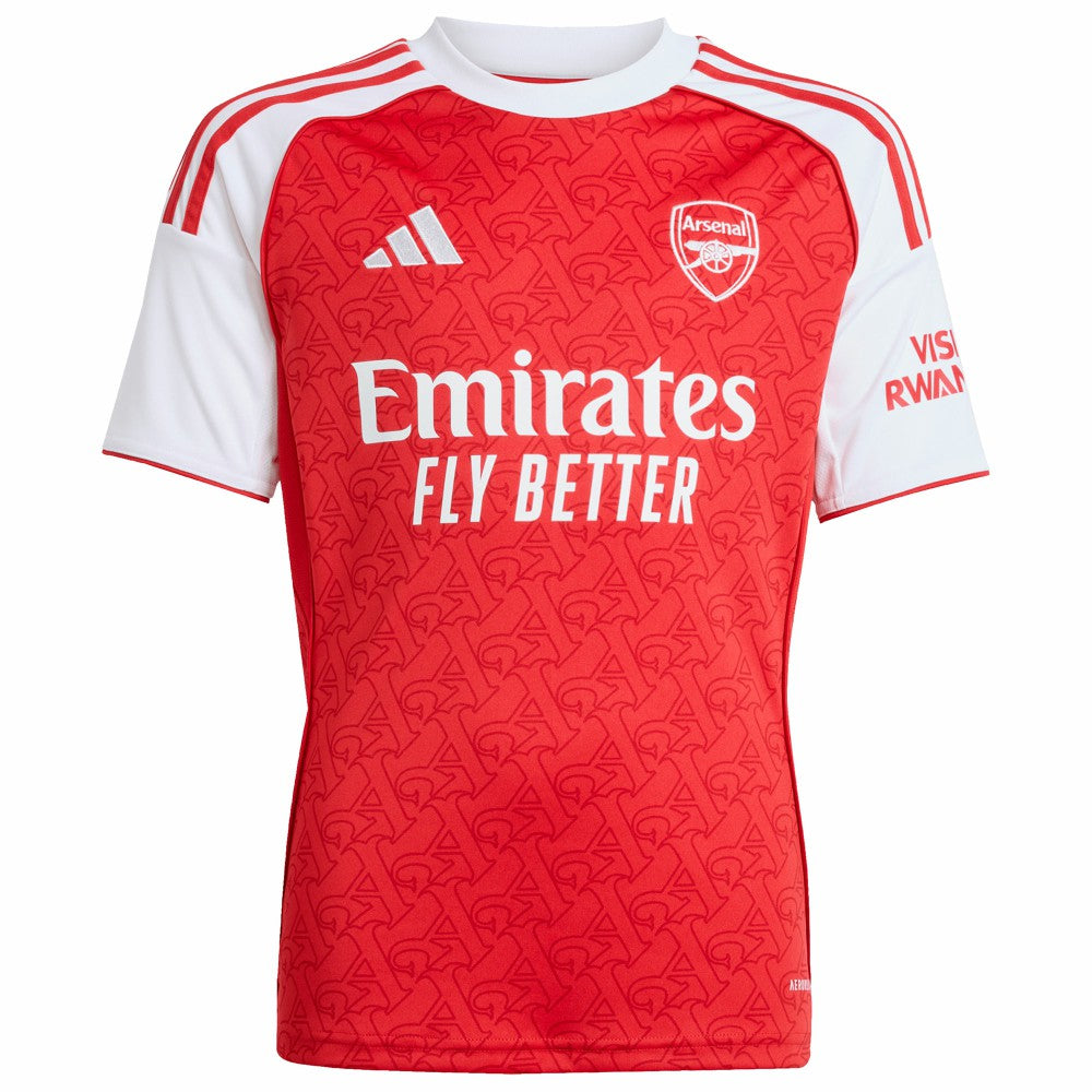 Adidas - Arsenal Youth 2025/26 Home Replica Jersey - Red