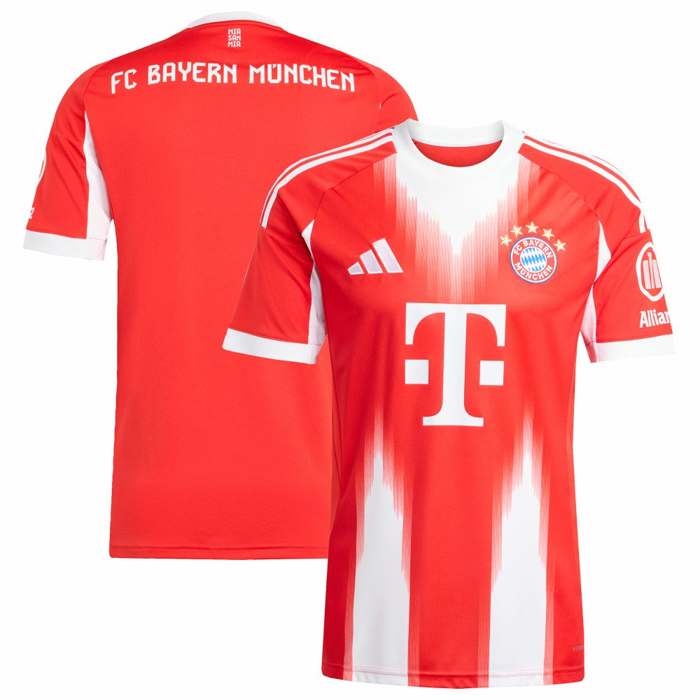Adidas - Bayern Munich 2025/26 Home Replica Jersey - Red