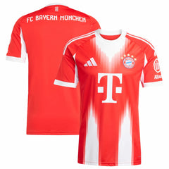Adidas - Bayern Munich 2025/26 Home Replica Jersey - Red