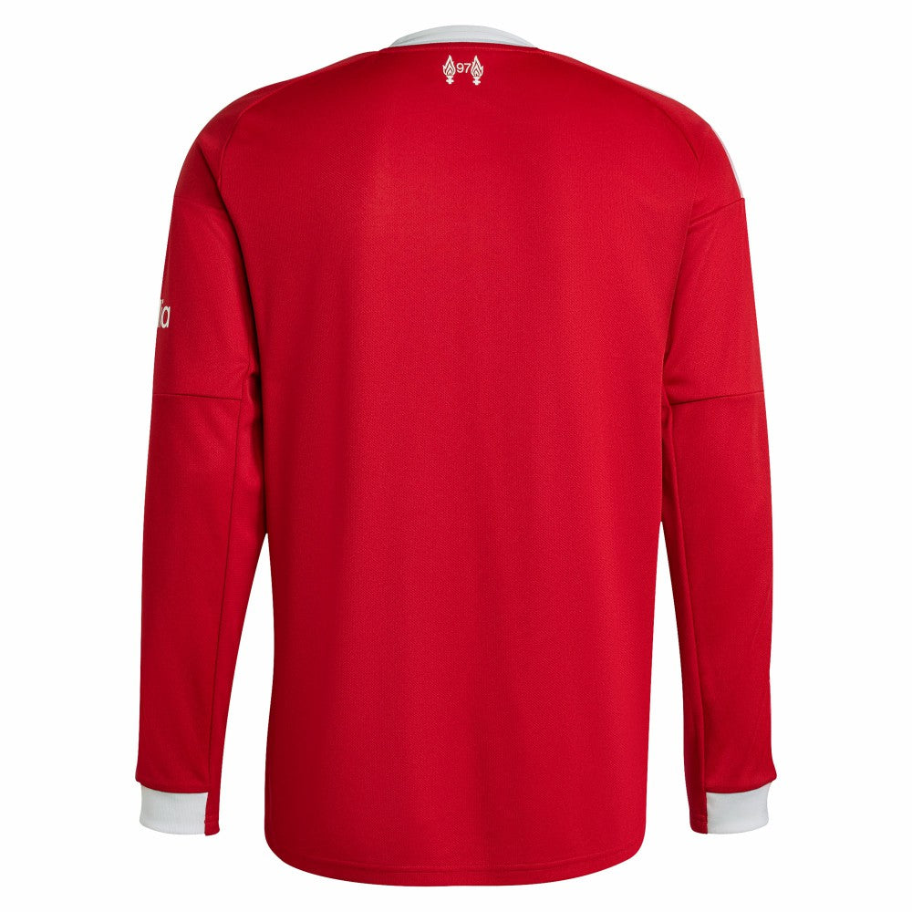 Adidas - Liverpool 2025/26 Home Replica Long Sleeve Jersey - Red