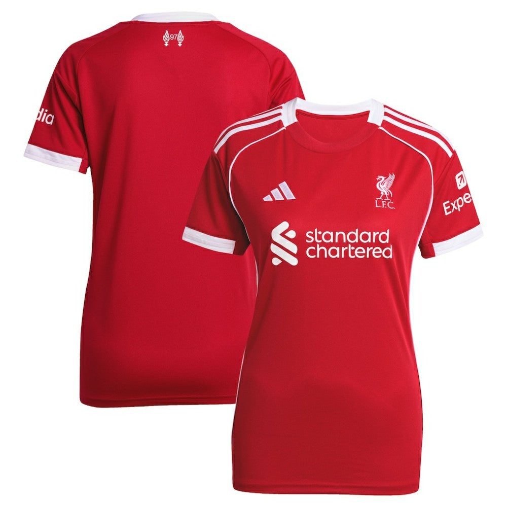 Adidas - Liverpool Women's 2025/26 Home Replica Jersey - Red