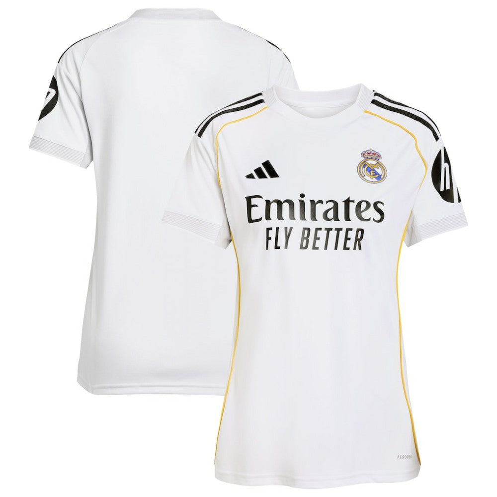 Adidas - Real Madrid Women's 2025/26 Home Replica Jersey - White