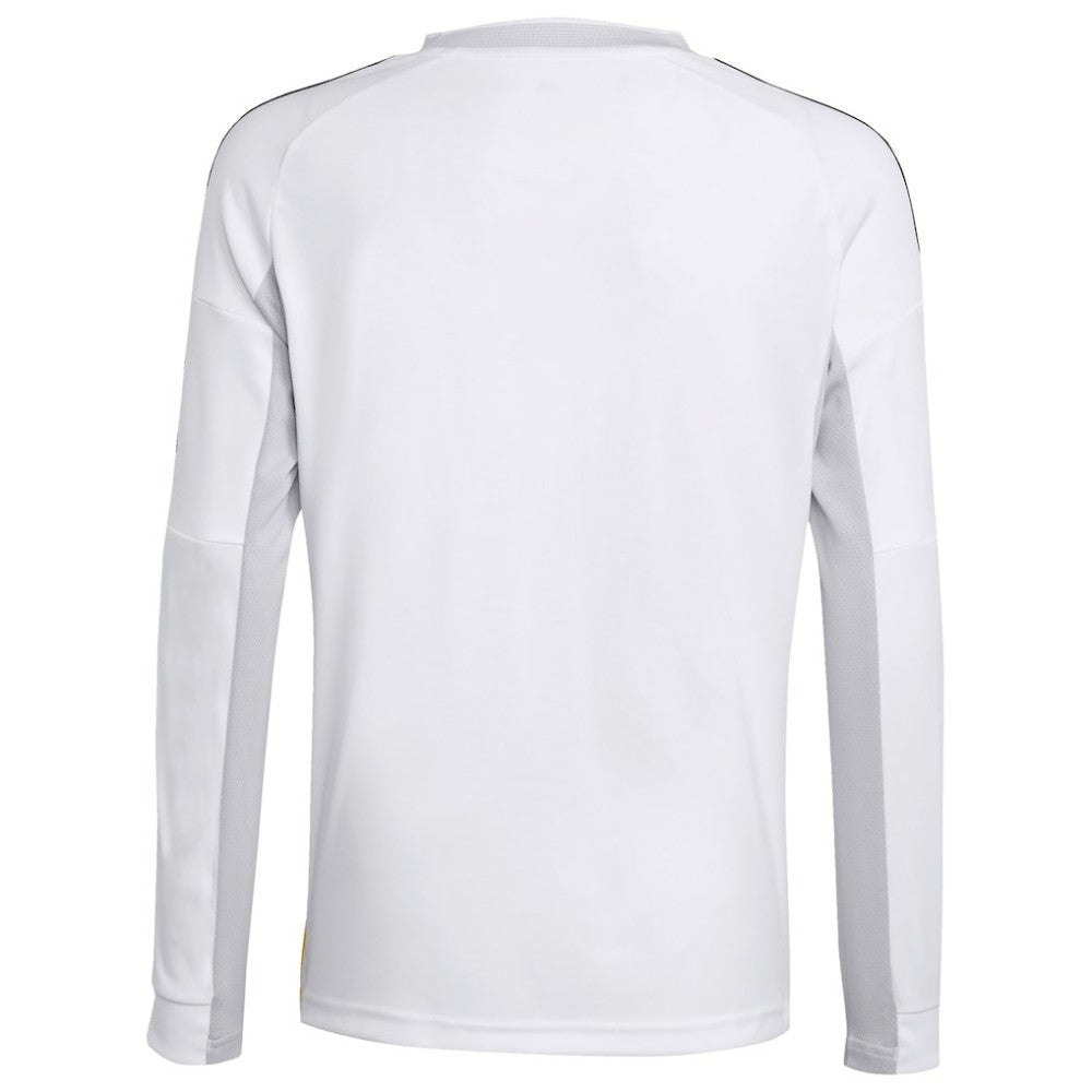 Adidas - Real Madrid Youth 2025/26 Home Replica Long Sleeve Jersey - White