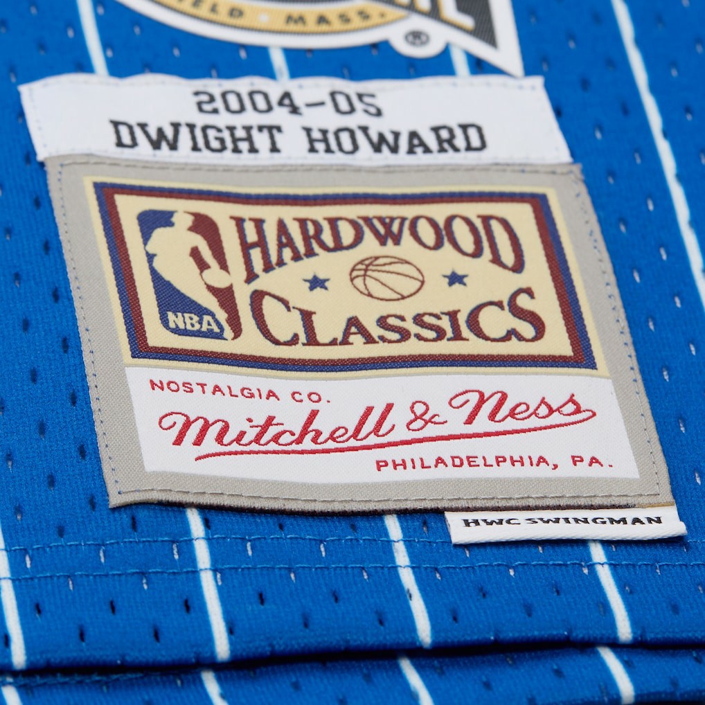 Dwight Howard Orlando Magic 2004/05 Hardwood Classics Hall of Fame Swingman Jersey Blue