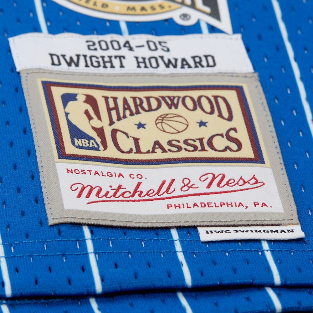 Dwight Howard Orlando Magic 2004/05 Hardwood Classics Hall of Fame Swingman Jersey Blue