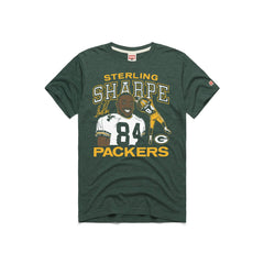 Sterling Sharpe Green Bay Packers Homage Unisex HOF Player Graphic Tri-Blend T-Shirt - Green - NFL