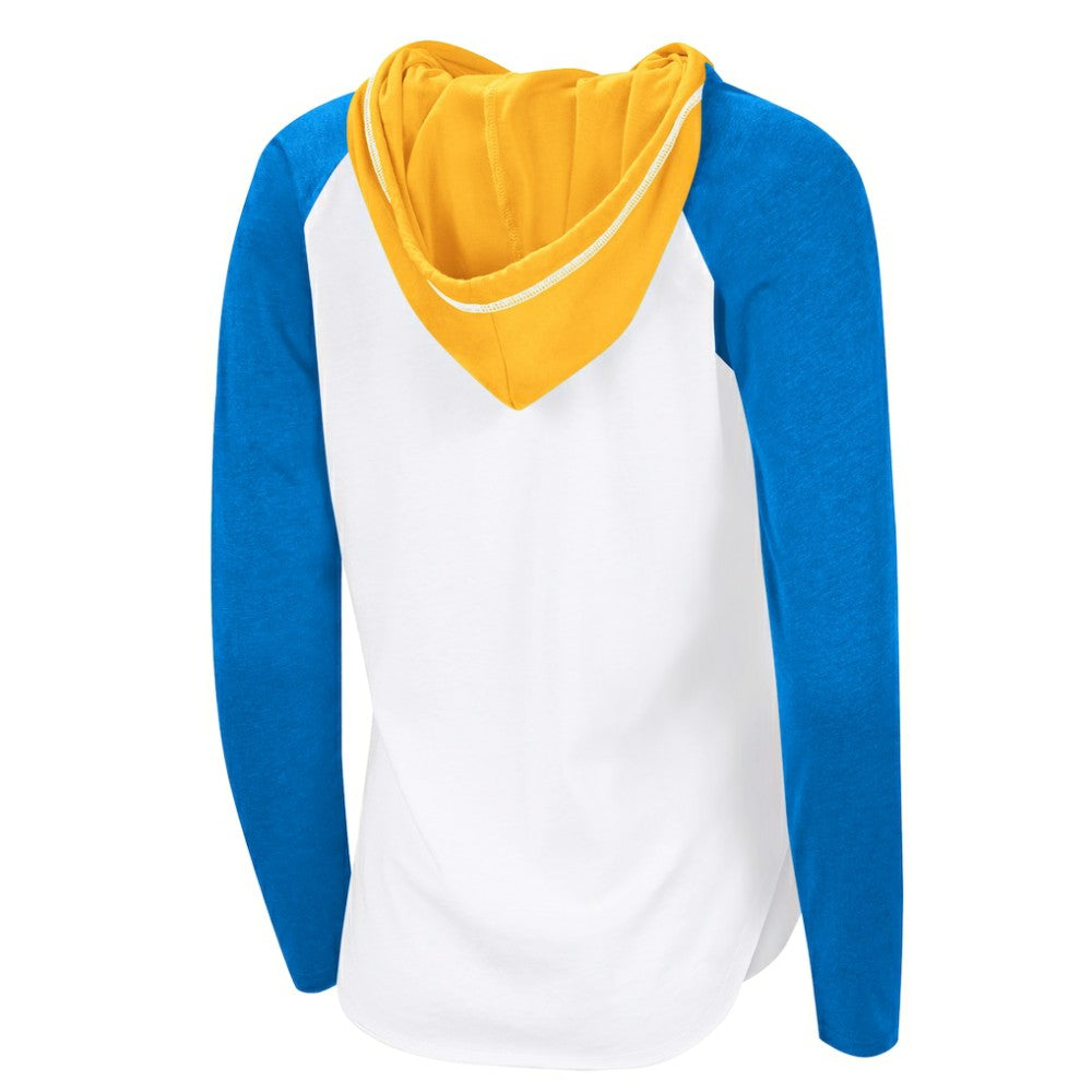 St. Louis Blues G-III 4Her by Carl Banks Women's MVP Hooded Long-Sleeve T-Shirt - White | NHL discount