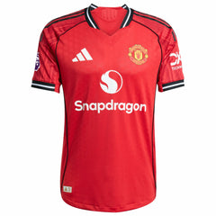 Adidas - Manchester United Home 2025/26 Custom Jersey - Red