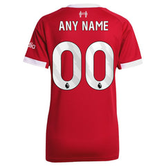 Adidas - Liverpool Women's 2025/26 Home Custom Replica Jersey - Red