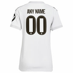 Adidas - Real Madrid Women's 2025/26 Home Replica Custom Jersey - White