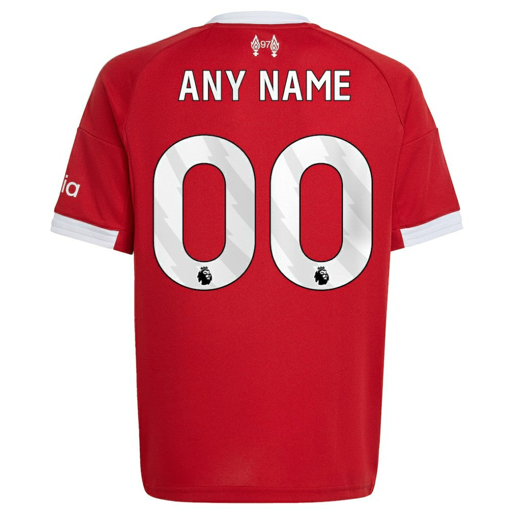 Adidas - Liverpool Youth 2025/26 Home Custom Replica Jersey - Red