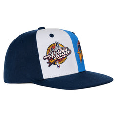 Mitchell & Ness Golden State Warriors Youth 2000 All-Star Game Duo Front Snapback Hat Navy