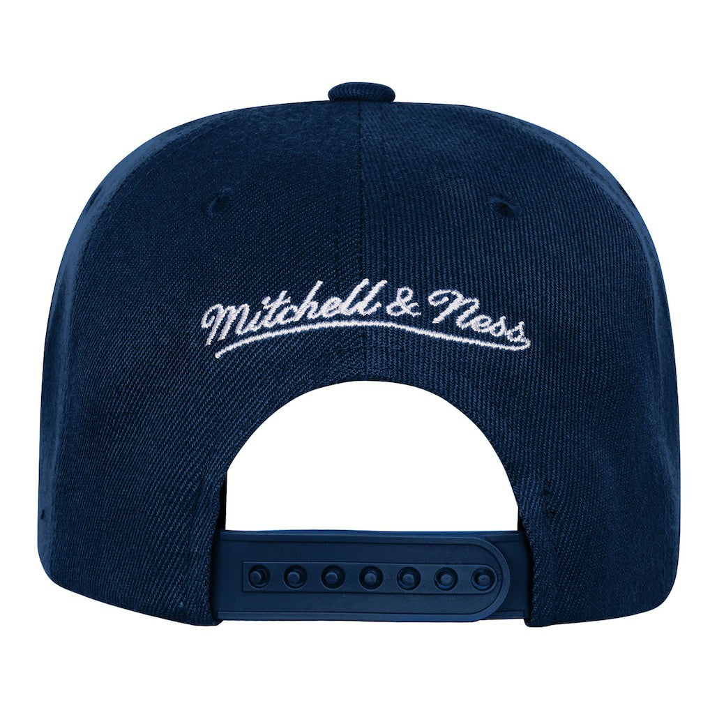 Mitchell & Ness Golden State Warriors Youth 2000 All-Star Game Duo Front Snapback Hat Navy