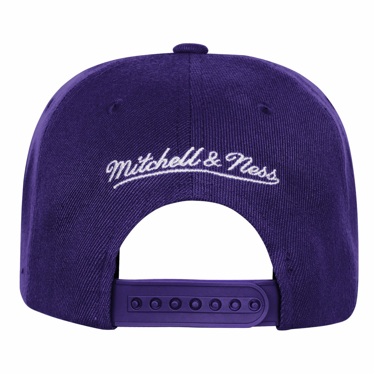 Mitchell & Ness Los Angeles Lakers Youth 50th Anniversary Duo Front Snapback Hat Purple
