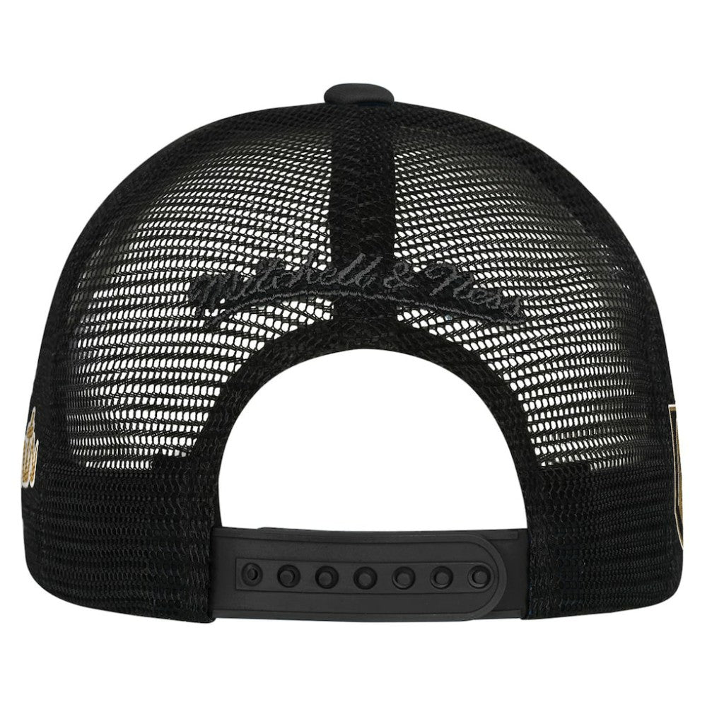 Vegas Golden Knights Mitchell & Ness Youth Mascot Adjustable Trucker Hat - White | NHL discount