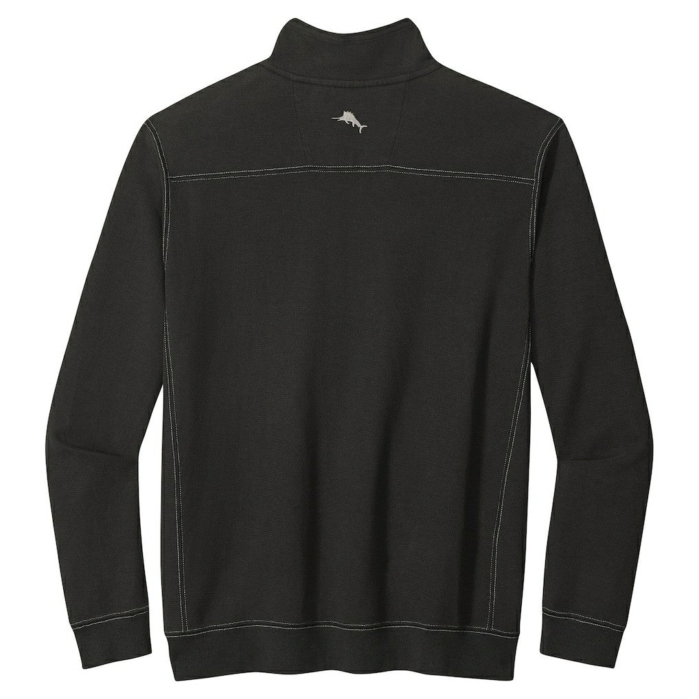 Minnesota Vikings Big & Tall Montego Bay Half-Zip Pullover - Black - Tommy Bahama