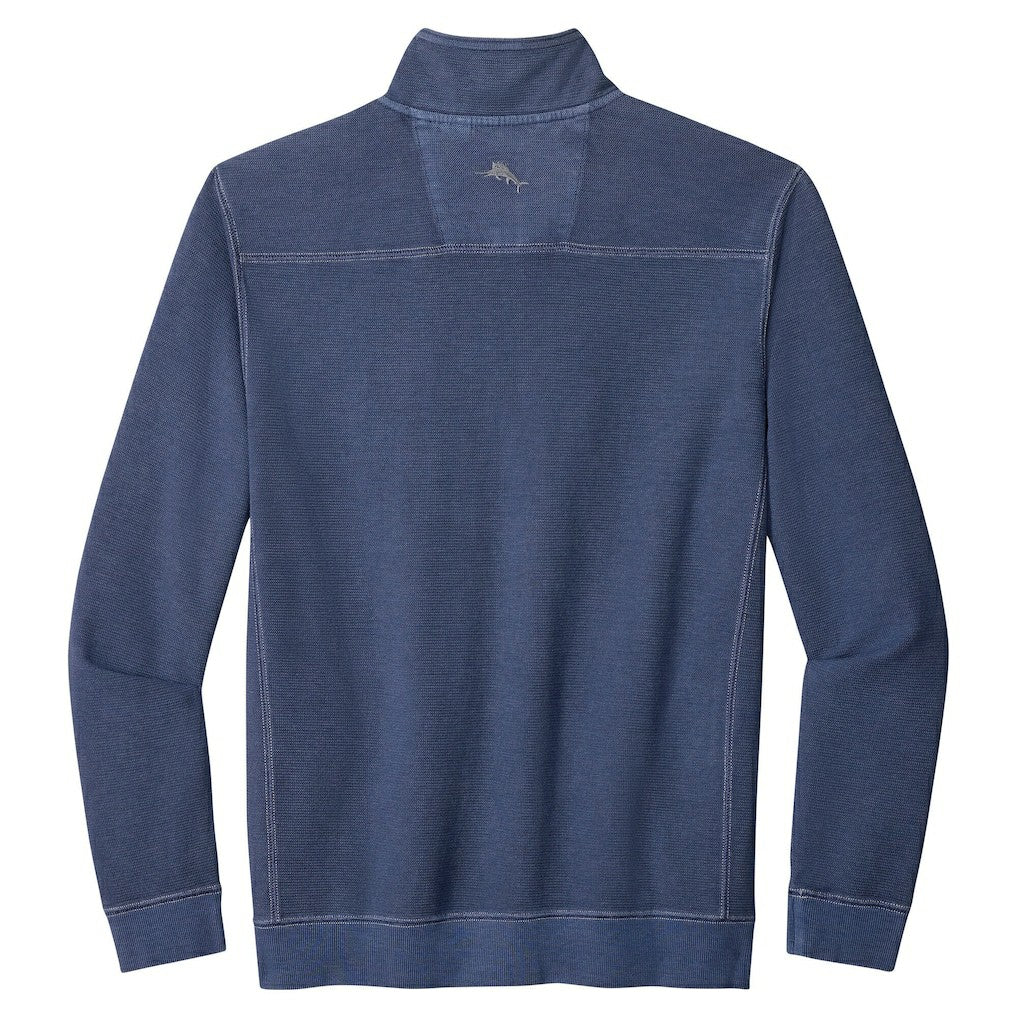 Dallas Cowboys Big & Tall Montego Bay Half-Zip Pullover - Navy - Tommy Bahama