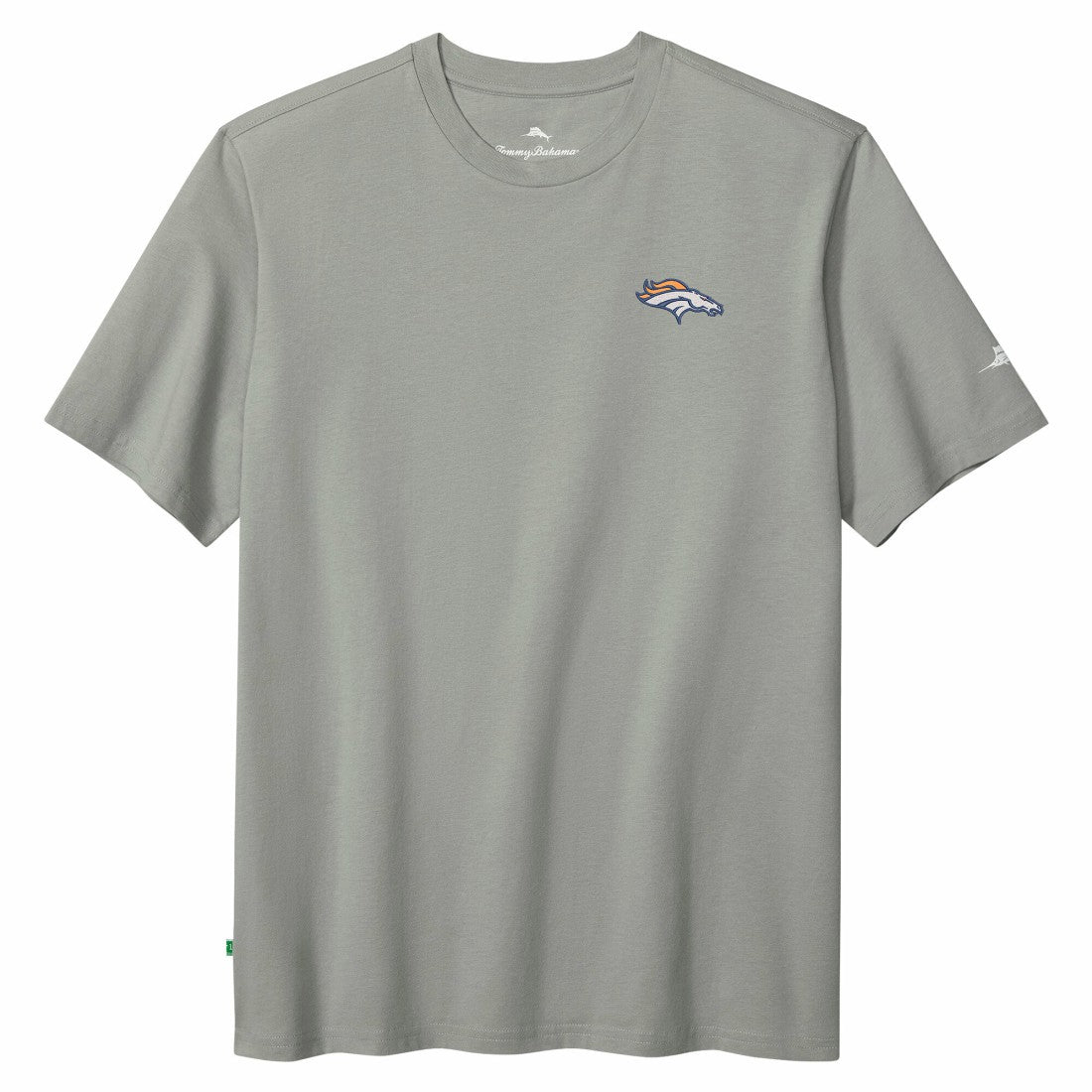 Denver Broncos Huddle & Hang Tens T-Shirt - Gray - Tommy Bahama
