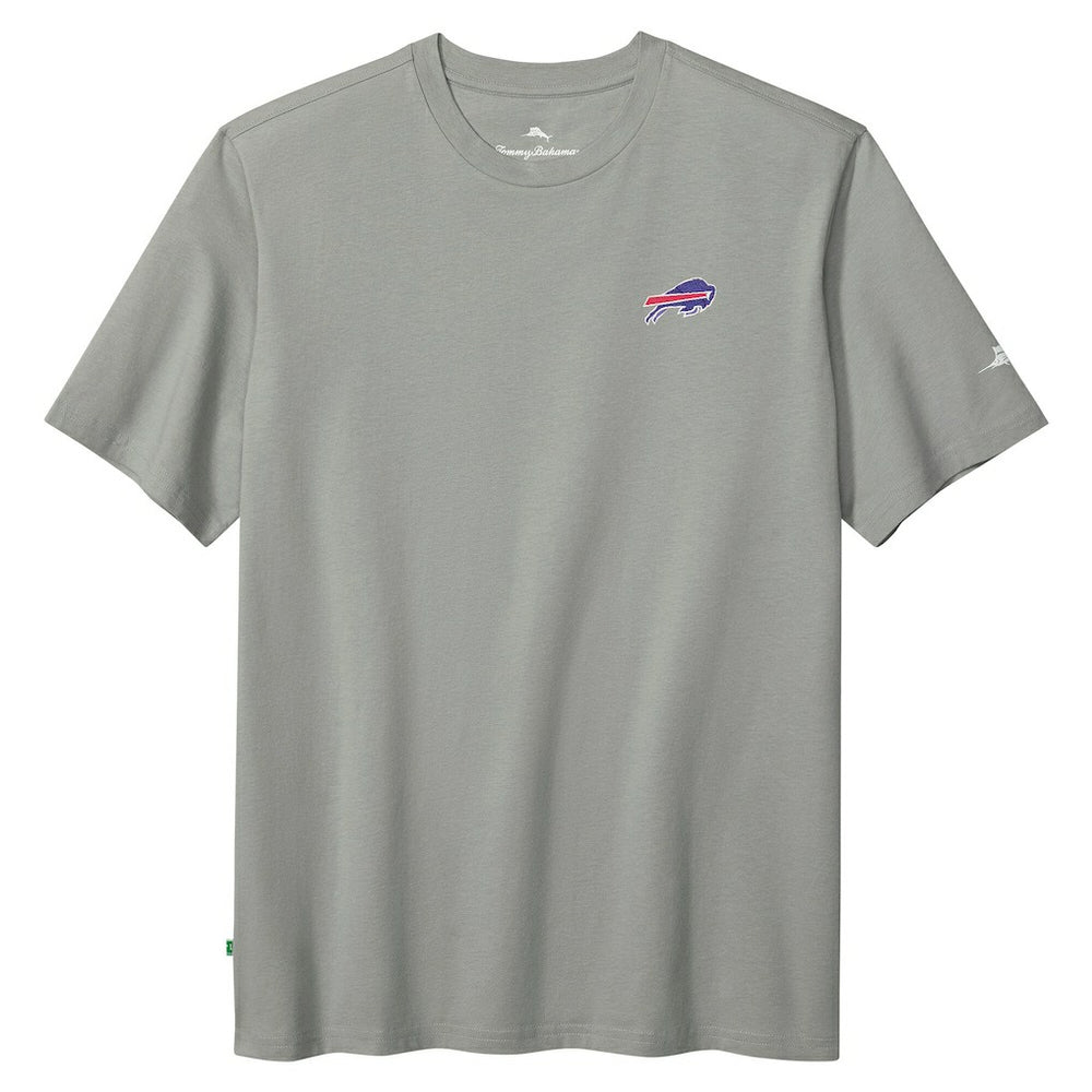 Buffalo Bills Huddle & Hang Tens T-Shirt - Gray - Tommy Bahama