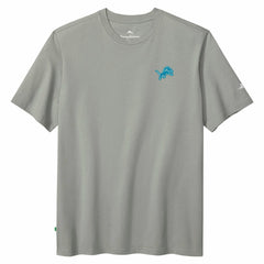 Detroit Lions Huddle & Hang Tens T-Shirt - Gray - Tommy Bahama