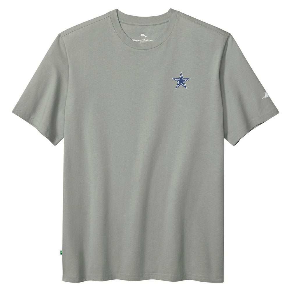 Dallas Cowboys Huddle & Hang Tens T-Shirt - Gray - Tommy Bahama