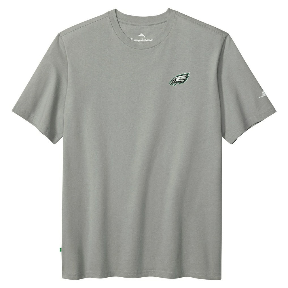Philadelphia Eagles Huddle & Hang Tens T-Shirt - Gray - Tommy Bahama